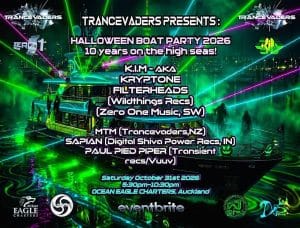 Trancevaders Halloween Boat Party - 10 Years on the High Seas!