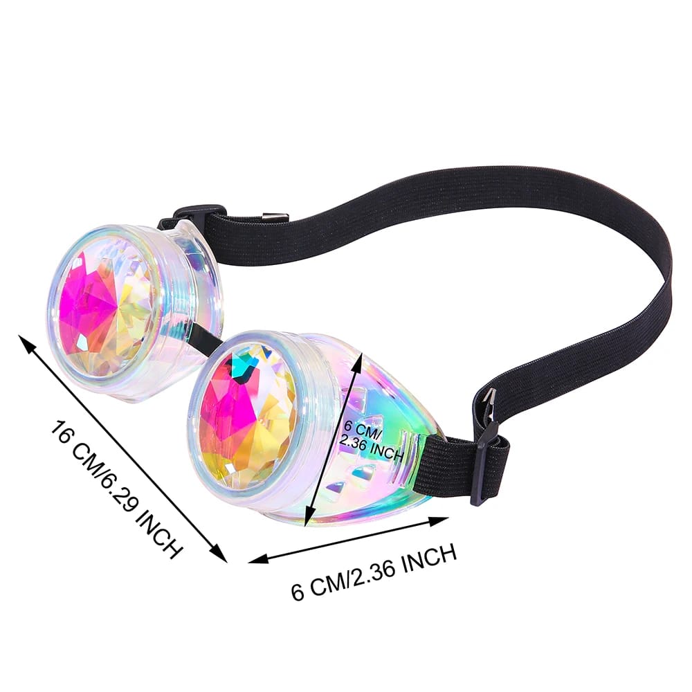 Kaleidoscope Crystal Rainbow Googles - Image 19
