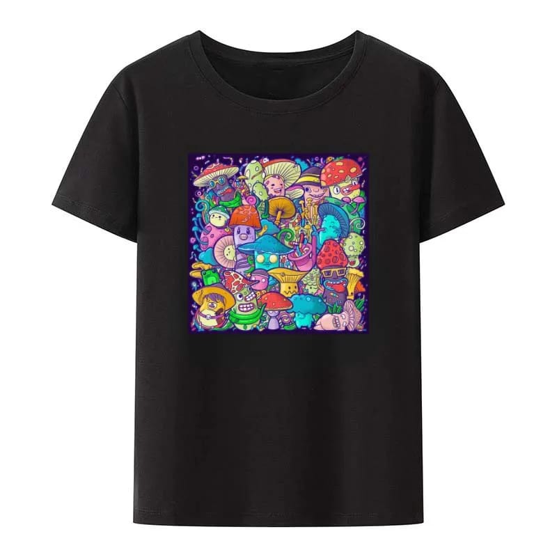 Magic Mushroom Party T-Shirt - Image 2