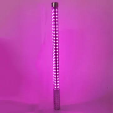 Multicolour LED Strobe Baton in action at a festival | Ravers Co