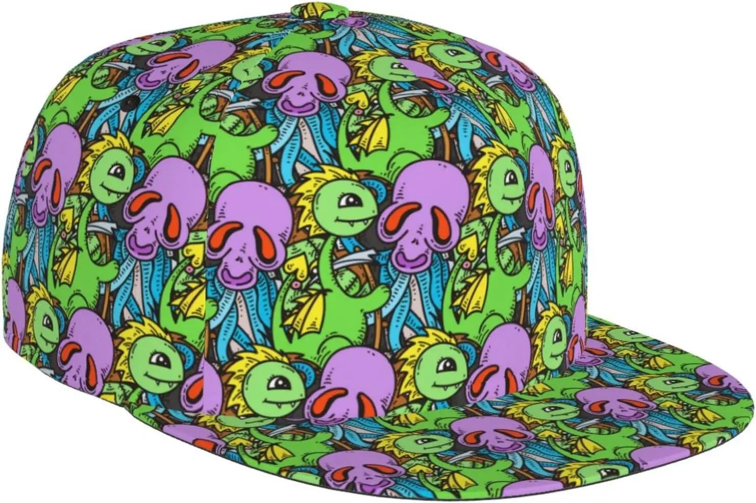 Creature Crash Rave Cap side profile view | Ravers Co