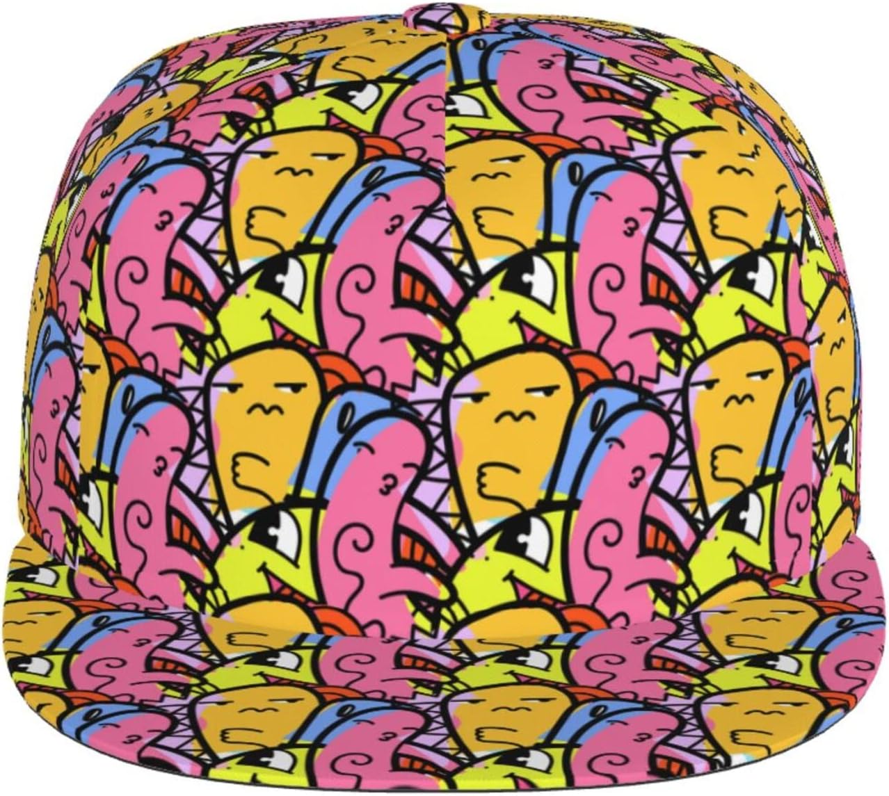 Adjustable snapback closure on the Twisted Creatures cap | Ravers Co