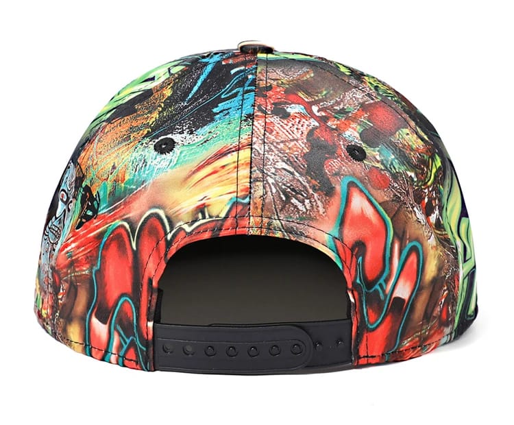 Guerrilla Art Baseball Cap - styled with a festival outfit | Ravers Co