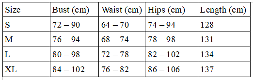 Sleeveless Mesh Rave Jumpsuit Size Chart - 1