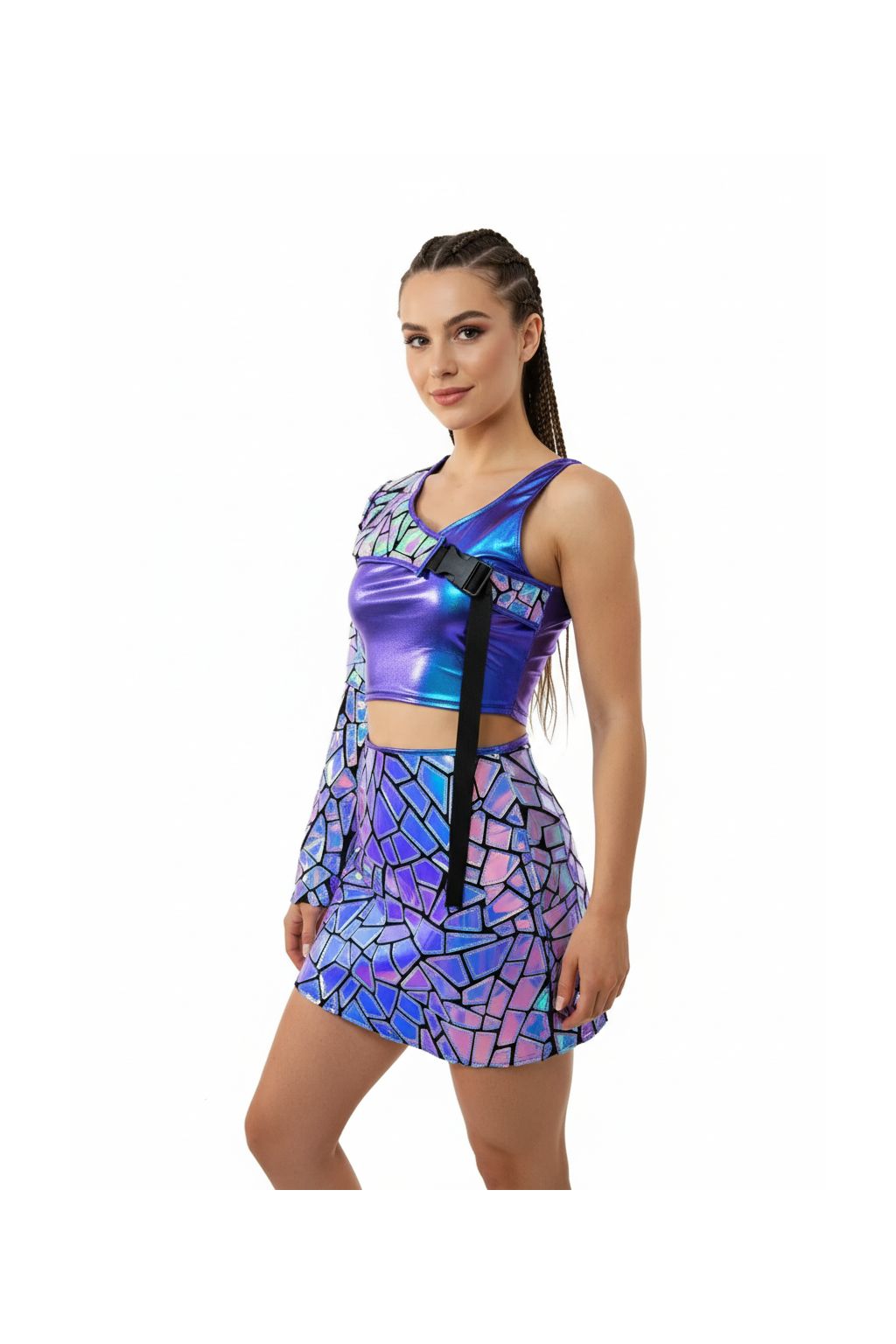 Blue Laser Rave Set — Normal Lighting right view