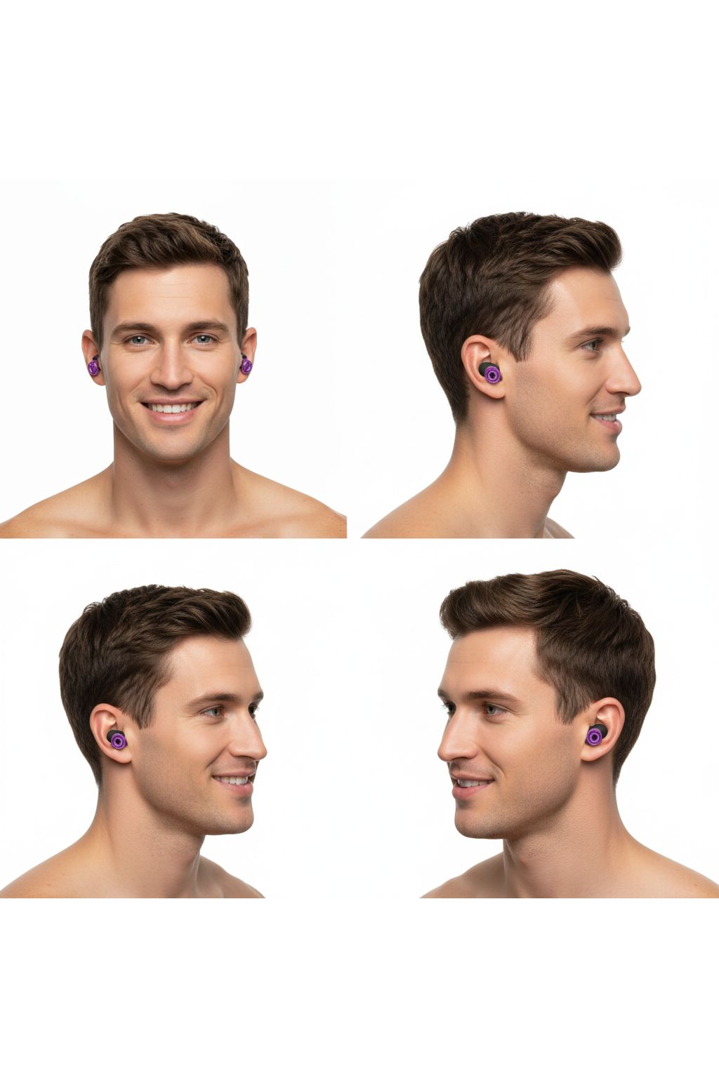 Private: Silicone Loop Earplugs — Normal Lighting right view