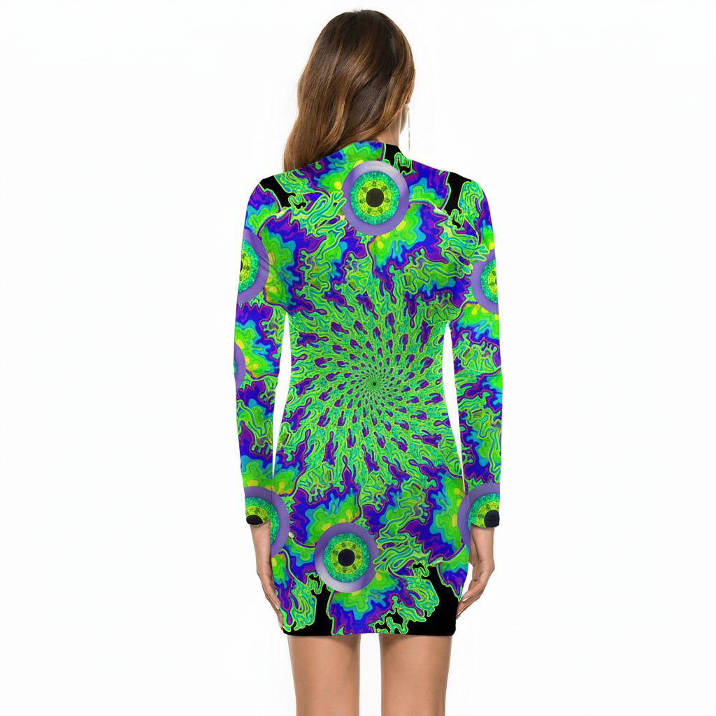 Eylien Rave Dress - Back View