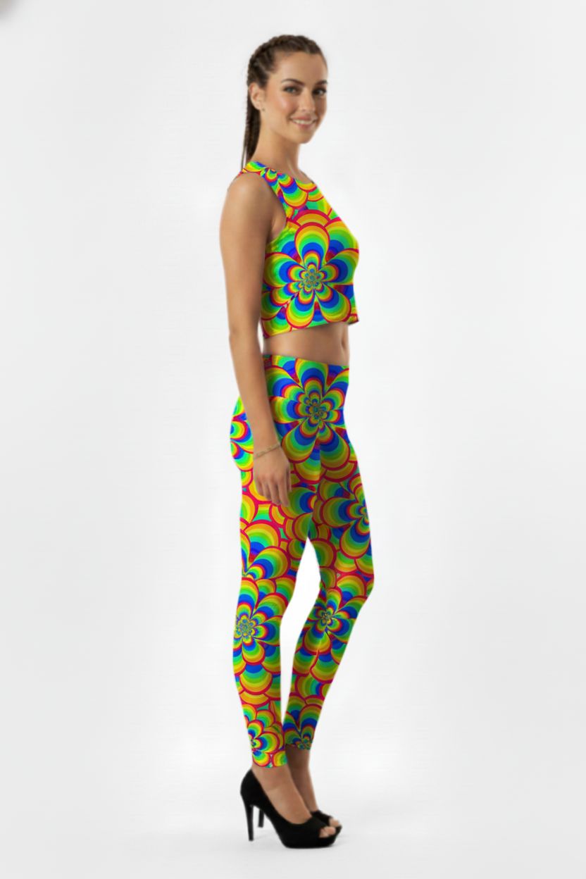 Flower Power Rave Set 4 Flower Power Rave Set - right view