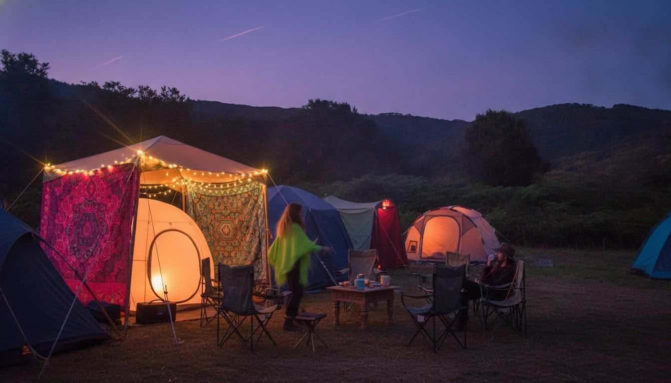 Festival Camping Guide NZ: Setup, Packing List & Survival Tips 2 Festival Camping Guide NZ: Setup, Packing List & Survival Tips