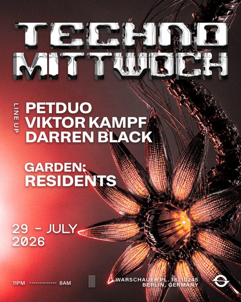 TECHNO MITTWOCH: TAKE YOUR FREE TICKETS