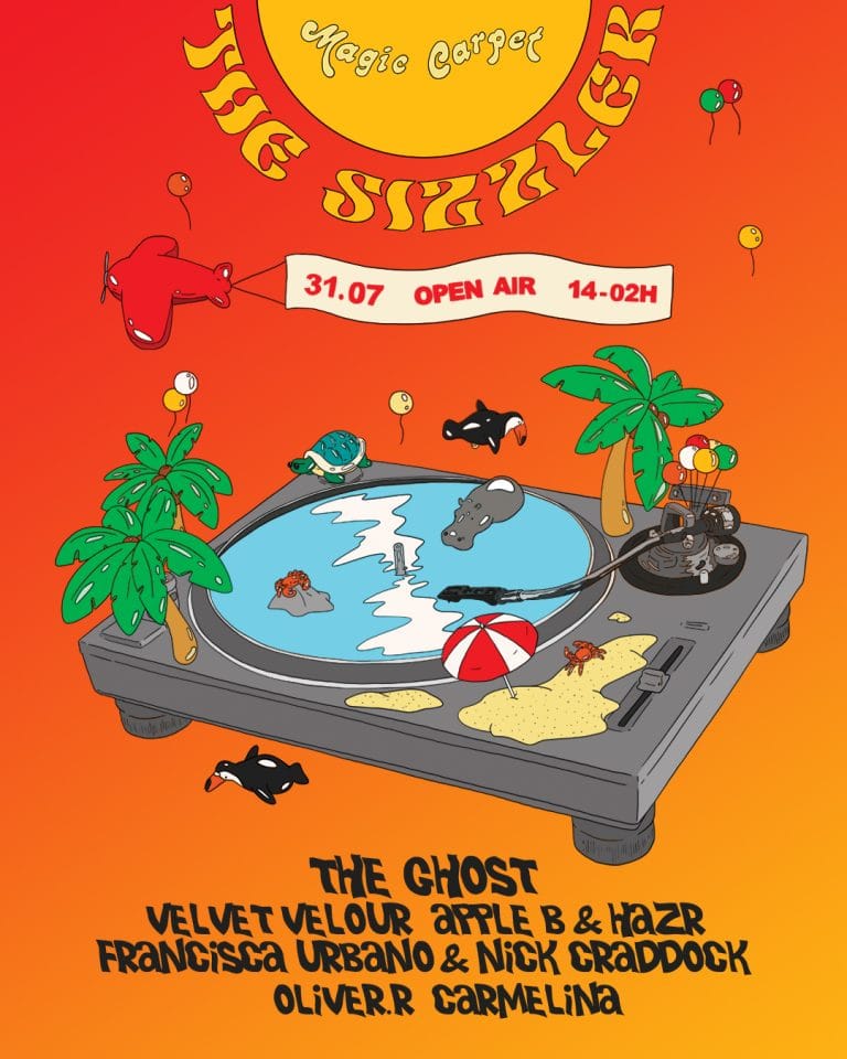 Magic Carpet presents: The Sizzler w/ The Ghost [OPEN AIR!]