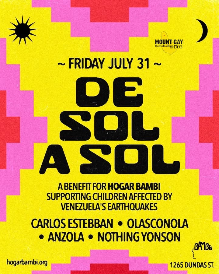 DE SOL A SOL - A Benefit for Children Affected by Venezuela's Earthquakes