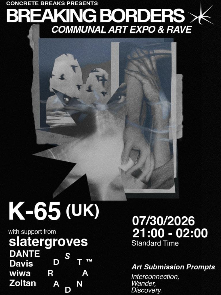 Breaking Borders with K-65: Communal Art Expo & Rave