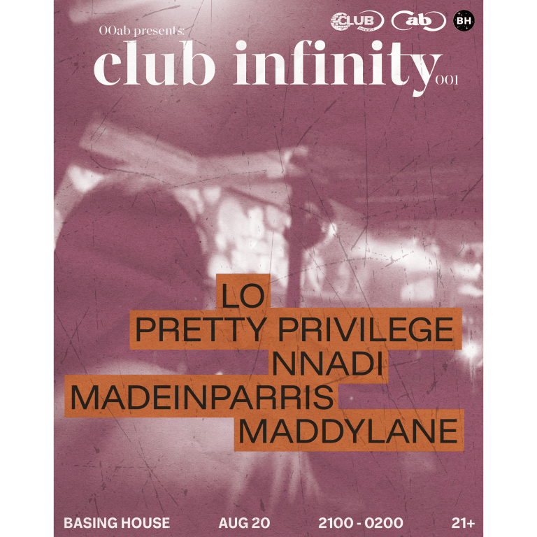 00ab presents: CLUB INFINITY 001