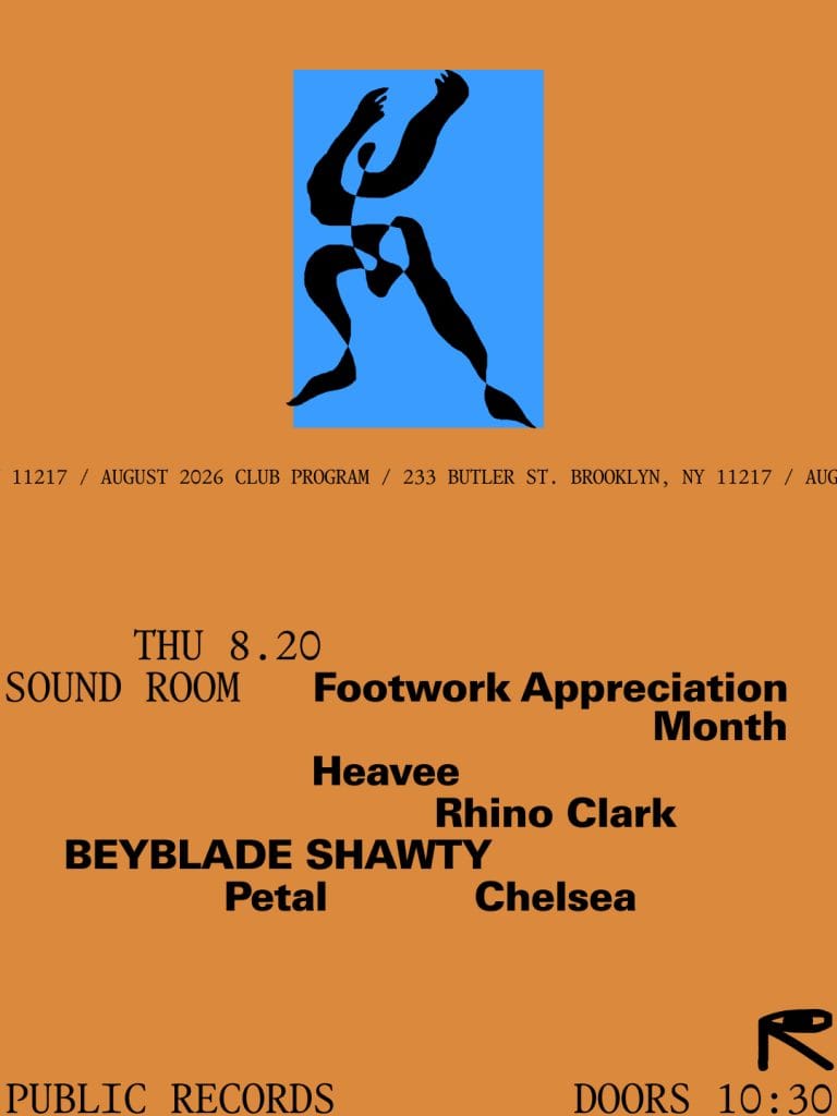 Footwork Appreciation Month: Heavee, Rhino Clark, BEYBLADE SHAWTY, Petal, Chelsea