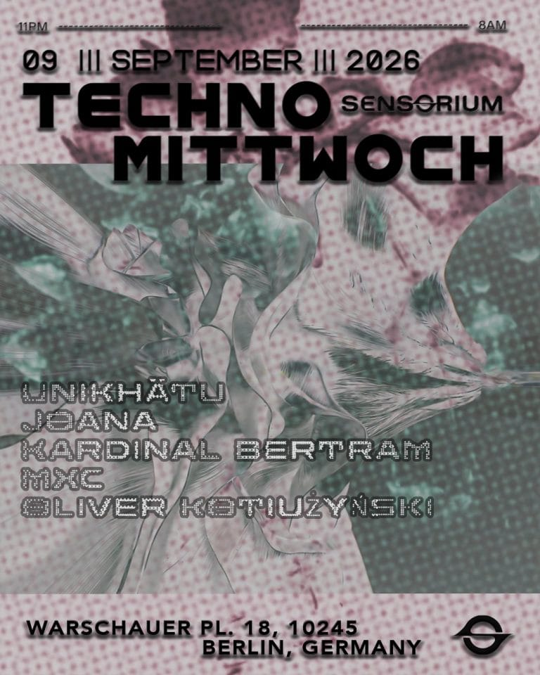 TECHNO MITTWOCH: TAKE YOUR FREE TICKETS