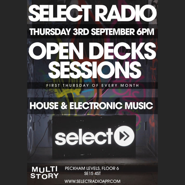Select Radio's Open Decks Series
