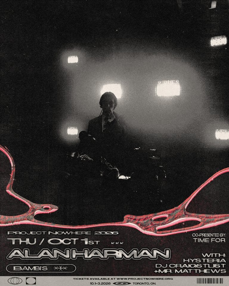 Project Nowhere 2026: HYSTERIA + Alan Harman + DJ CRAIGSLIST + MR. MATTHEWS