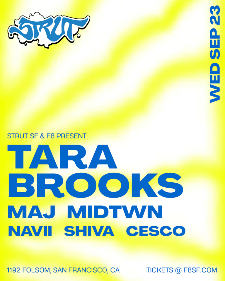 Strut SF and F8 present Tara Brooks