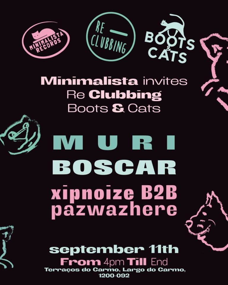 Minimalista invites Re Clubbing & Boots & Cats