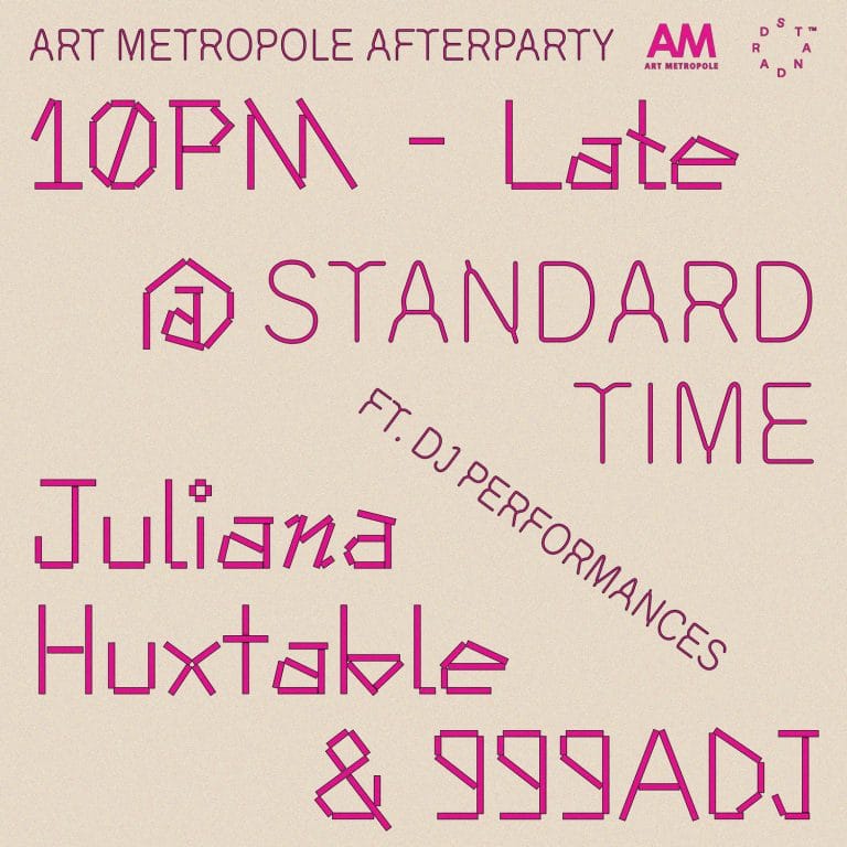 Art Metropole Afterparty with Juliana Huxtable and 999ADJ