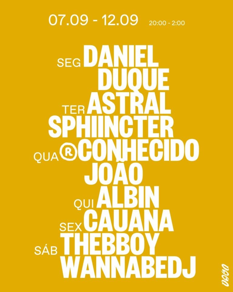 VAGO w/ CONHECIDO JOÃO