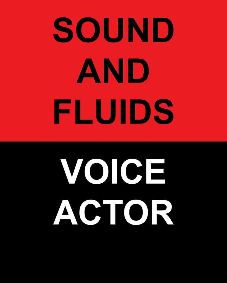 Sound and Fluids with Voice Actor
