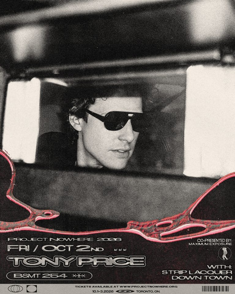 Project Nowhere 2026: Tony Price DJ/LIVE HYBRID + Strip Lacquer + DOWN TOWN