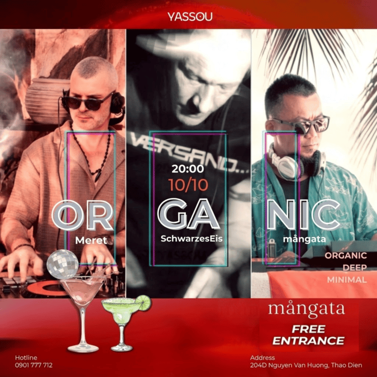 ORGANIC NIGHT AT YASSOU - IMMERSE IN DEEP & MINIMAL BEATS