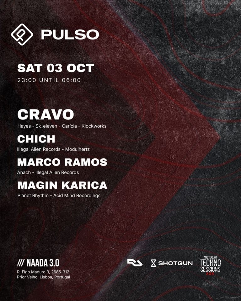 Pulso × Amsterdam Techno Sessions with CRAVO (Hayes - Carícia Records - SK_Eleven)