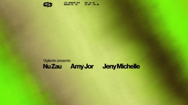 Vigilante presents: Nu Zau, Amy Jor, Jeny Michelle