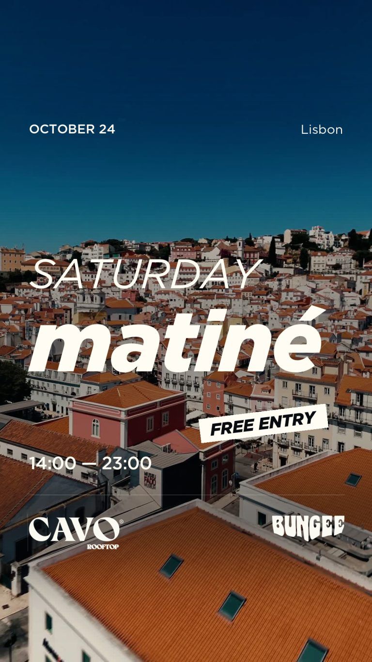 SATURDAY MATINÉ • 24 OCT × CAVO ROOFTOP