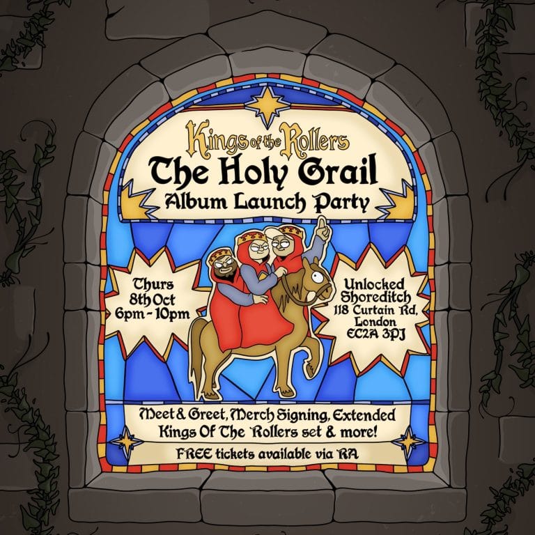 Kings of the Rollers 'The Holy Grail' Album Launch