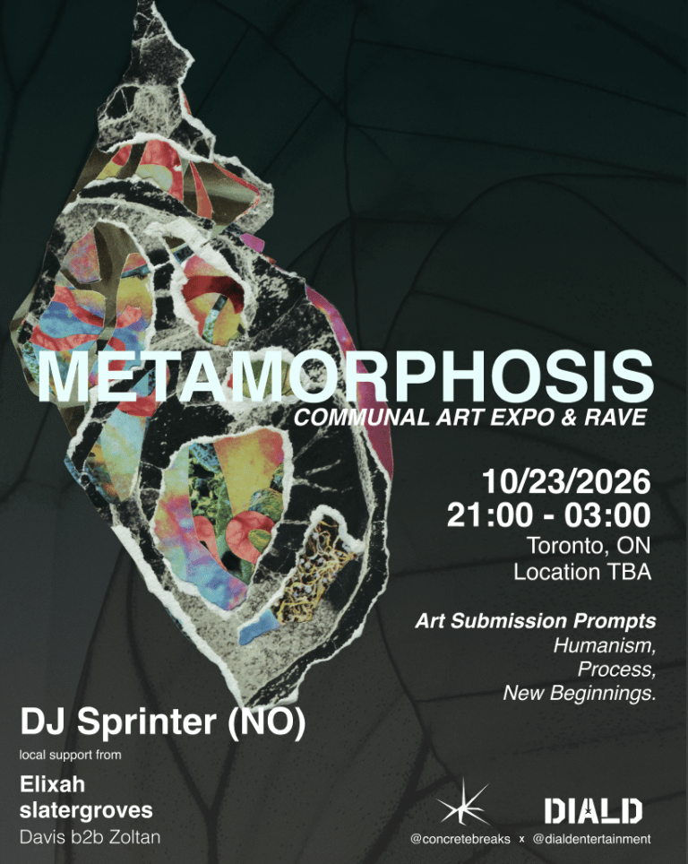 METAMORPHOSIS with DJ Sprinter: Communal Art Expo & Rave