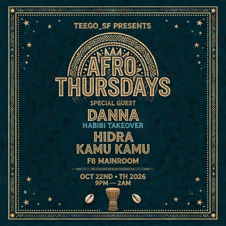 Teego presents Afro Thursdays featuring Danna