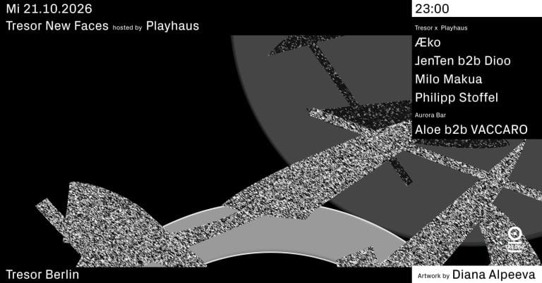 Tresor New Faces hosted by Playhaus