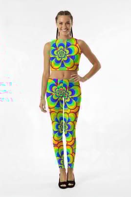 Flower Power Rave Set - Front view
