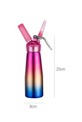 A photo on a rainbow coloured 500ml rapid infuser