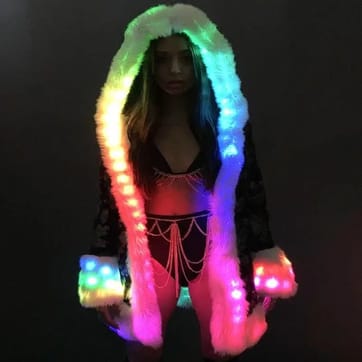 LED Sequin Rave Jacket