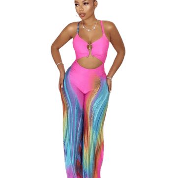 Colourful Rave Jumpsuit