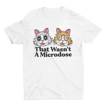 White Kitty Dose T-Shirt