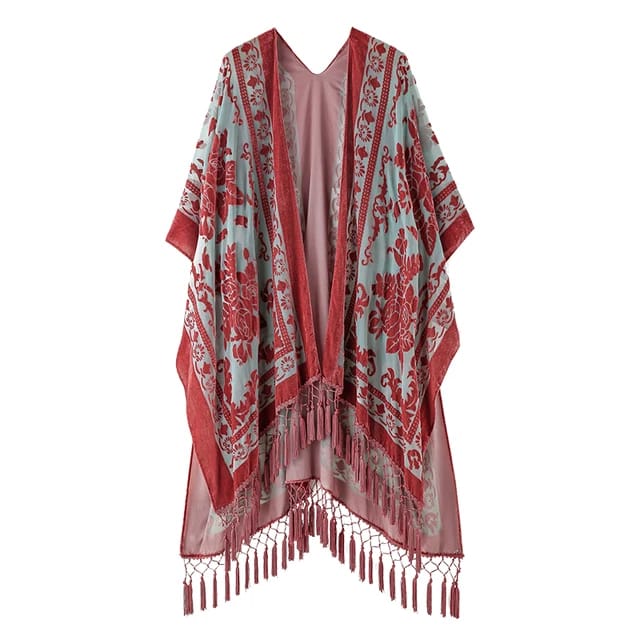 Bohemian Tassel Kimono - Image 8