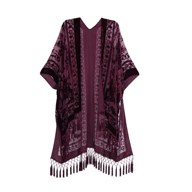 Bohemian Tassel Kimono - Image 12