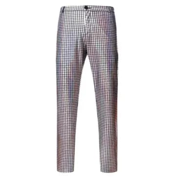 Silver Sequin Pants