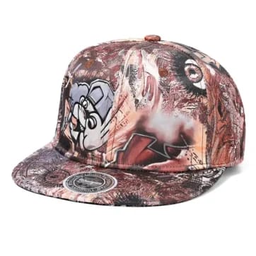 Sepia coloured baseball cap