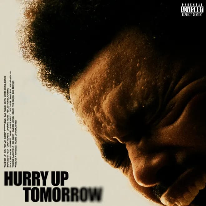 The Weeknd's Hurry Up Tomorrow Album Cover