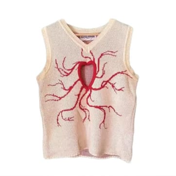 Front view of Open Heart Rave Tank Top