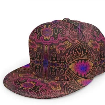 Trippy Bill Brim Cap