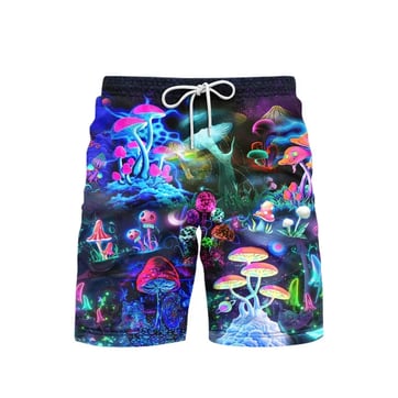 Mushroom Patch Rave Shorts