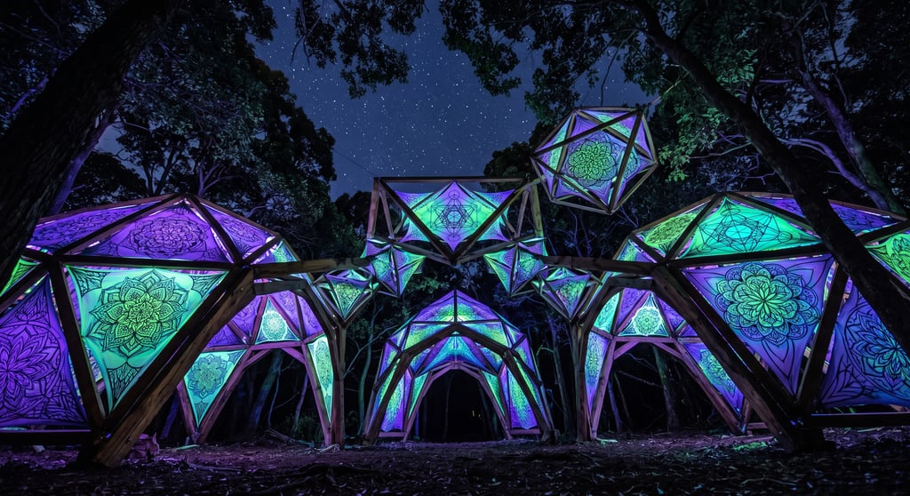 Dimension: Origins Edition Glowing Sculptural Domes